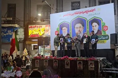 هشتاد و نهمین شب حماسه خیابان مردم انقلابی بابلسر