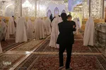 مراسم بیست و چهارمین دوره ازدواج دانشجویی در حرم رضوی
