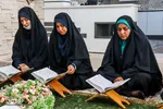 محافل انس با کلام الله مجید در منزل خانواده‌های شهدای حرم مطهر شاهچراغ(ع)