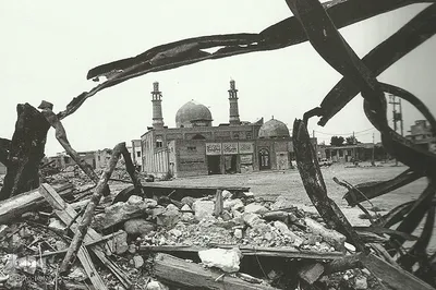 خیابان چهل متری، مسجد جامع. عکاس: مهدی جمشیدی
