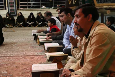 محفل حافظان قرآن در یزد‎