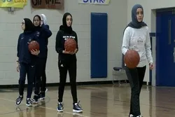 Succès d'une équipe de basket-ball de filles voilées aux Etats-Unis 