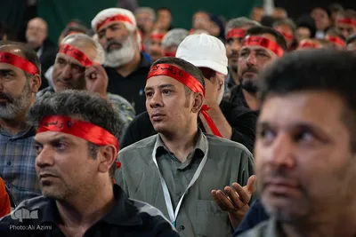 آیین بدرقه ستاد اربعین شهرداری اصفهان به کربلای معلی