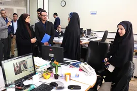 بازدید رخساره فضلی، مدیرکل دفتر آموزش پیش‌دبستانی وزارت آموزش‌ و پرورش  از ایکنا