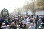 تشییع پیکر آیت الله علاقه بند در یزد
