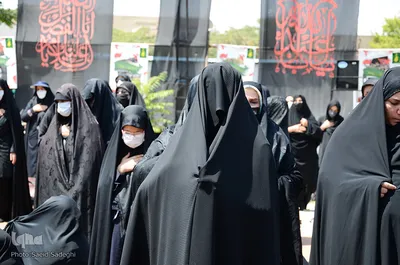 عزاداری بزرگ مردم تبریز در روز عاشورا‎‎