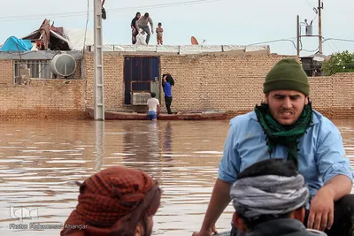  در پی وقوع سیلاب در استان خوزستان، روستاهای بخش بامدژ دچار سیل شدند. 