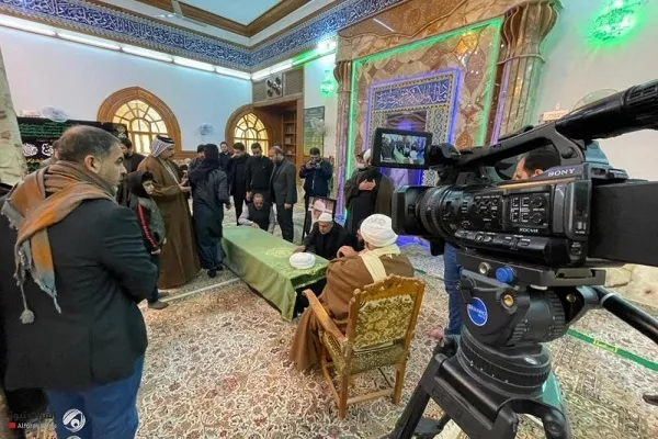 پیکر آیت‌الله‌العظمی صافی گلپایگانی وارد شهر نجف اشرف شد