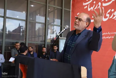 تجمع دانشگاهیان علوم پزشکی شیراز در محکومیت جنایت تروریست‌های صهیونیستی