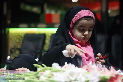وداع با پیکر شهید مدافع حرم حمزه کاظمی