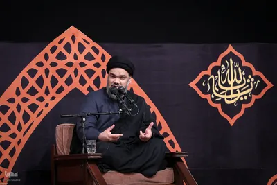 مراسم عزاداری شب تاسوعا در حسینیه امام خمینی(ره)