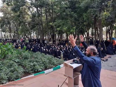 مراسم قرائت زیارت اربعین در اهر