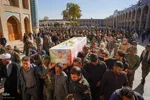 تشییع پیکر مطهر سرهنگ شهید احسان بخشنده در شیراز