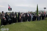 رزمایش خودرویی و زنجیره انسانی در احمدکلا