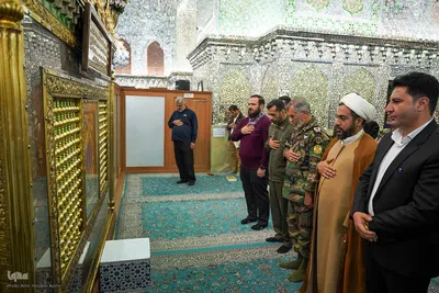 مراسم غبار روبی به مناسبت استقبال از ماه مبارک رمضان