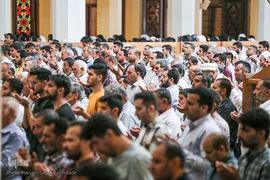 نماز عید قربان در شاهچراغ