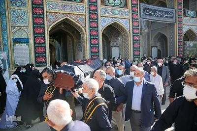 تشییع والده سردار سرتیپ پاسدار غلامحسین غیب‌پرور