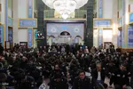 عطرافشانی و غبارروبی مزار شهدای وادی رحمت تبریز