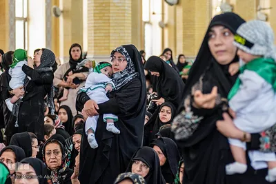 همایش شیرخوارگان حسینی در مصلی کرج‎