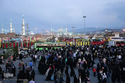 جشن میلاد صاحب الزمان(عج) در مسجد جمکران