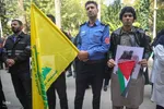تجمع پرستاران و پزشکان شیراز در حمایت از مردم غزه
