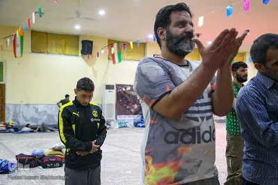 «در هواخوری خدا» مددجویان زندان قم