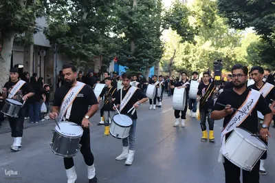 اجتماع هیئات مذهبی شهرستان ملایر به مناسبت  تاسوعای حسینی