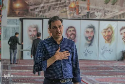 غبار روبی مزار شهدا‎ با حضور اعضای جهاد دانشگاهی اصفهان