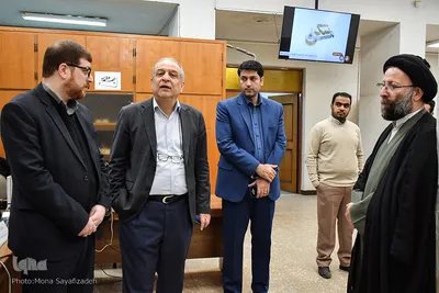 بازدید معاون سیاسی استاندار خوزستان و رییس دفتر استانی نهاد نمایندگی مقام معظم رهبری در دانشگاه های خوزستان از جهاد دانشگاهی خوزستان