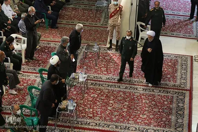 مراسم سومین روز خاکسپاری پیکر مطهر سردار شهید حاج عبدالله اسکندری