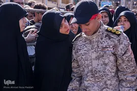 مراسم تشییع پیکر مطهر شهید مدافع حرم، سردار «داوود جعفری»