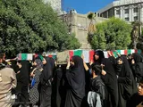 آیین تشییع شهدای گمنام در هرمزگان