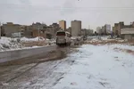 بارش برف در اهر