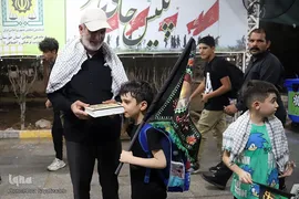 تردد شبانه زوار در مرز شلمچه
