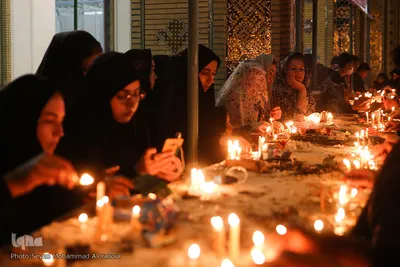 شام غریبان امام حسین(ع) در حرم رضوی