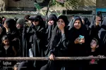 مراسم آیینی تعزیه خوانی و خیمه سوزان در مشهد
