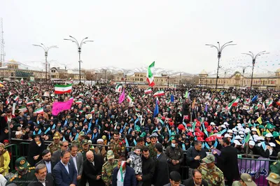 راهپیمایی یوم‌الله 22 بهمن در همدان