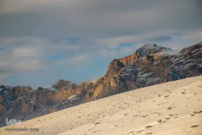 طبیعت برفی استان چهارمحال و بختیاری
