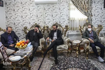 دیدار جامعه قرآنی با خانواده شهید اسماعیل میرزانژاد