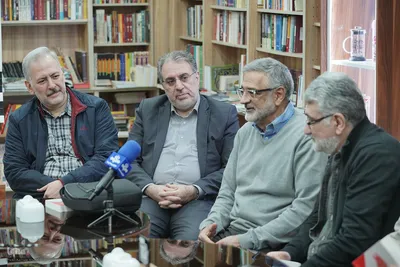 جشن انتشار «کتاب کمان» یادداشت‌های روزانه هدایت‌الله بهبودی