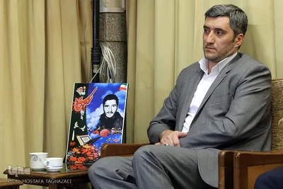 دیدار نمایندگان جامعه قرآنی با خانواده شهید «هاشم سلیمی»