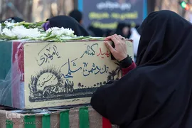 مراسم وداع با پیکر پاک شهدای ۸ سال دفاع مقدس در اصفهان‎‎