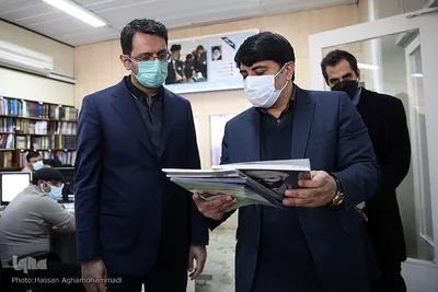 بازدید محمدجعفر کبیری، معاون امور تعاون وزارت تعاون، کار و رفاه اجتماعی از تحریریه ایکنا