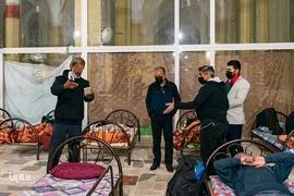 مصلی کرج خانه گرم بی‌پناهان
