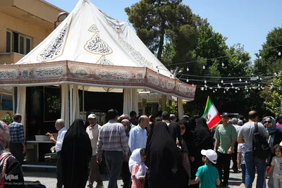 مهمانی کیلومتری غدیر در اصفهان