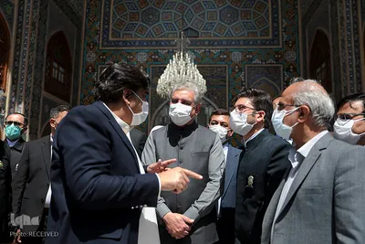 دیدار وزیر امورخارجه پاکستان با تولیت آستان قدس رضوی