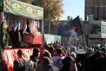 تشییع پیکر دو شهید گمنام در الشتر و نورآباد