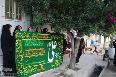 برپایی موکب های غدیر در شهرستان ملایر و روستاها‎