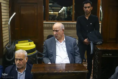 مراسم یادبود شهید دکتر علی لاریجانی در مسجد بلال رسانه ملی
