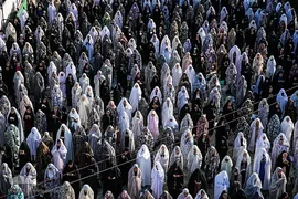 نماز عید سعید فطر در شهر ری